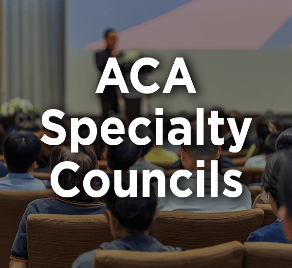 ACA Specialty Councils